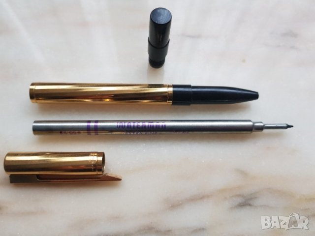 Много рядък позлатен маркер Waterman, снимка 12 - Антикварни и старинни предмети - 35115318