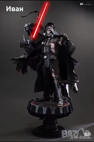 Hot Toys Deluxe version Darth Vader original and battle damaged / Шедьовър на Дарт Вейдър две версии, снимка 3 - Колекции - 47223403