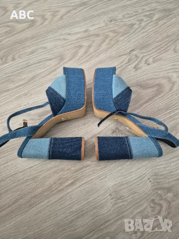 дамски дънкови сандали, снимка 5 - Сандали - 50363583