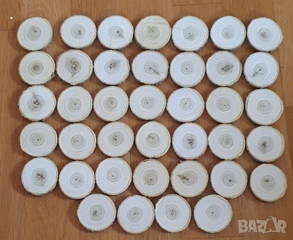 дървени шайби, снимка 2 - Декорация за дома - 42846328