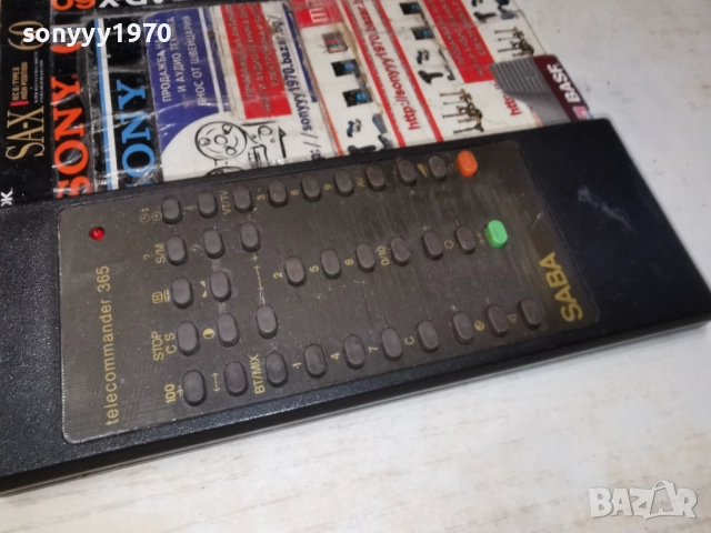 SABA TC 365 REMOTE CONTROL 3012251142