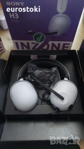 Гейминг слушалки Sony - Inzone H3, кабелни, бели , снимка 7 - Аксесоари - 52092555