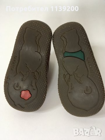 обувки боти KicKers естествена кожа 20 номер супер състояние, снимка 10 - Детски боти и ботуши - 31012071