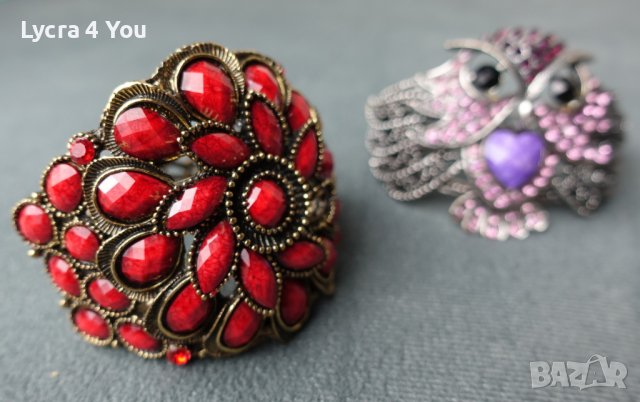 3 броя големи и масивни гривни за ръце, снимка 3 - Гривни - 40781729