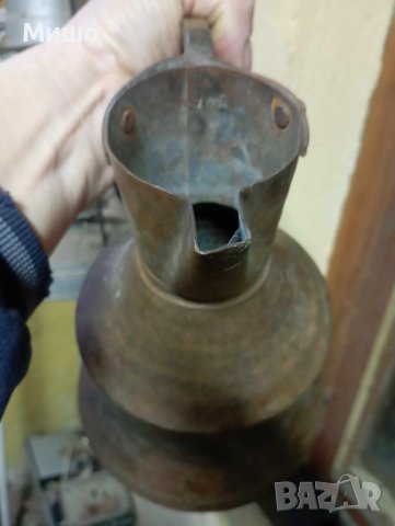 Продавам стара медна кана, снимка 2 - Антикварни и старинни предмети - 44389331
