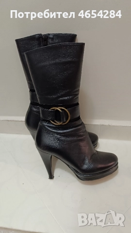 Боти и ботуши естествена кожа MARTINI, снимка 5 - Дамски боти - 52452443