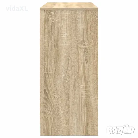 vidaXL Сайдборд, дъб сонома, 85x34x76 см, инженерно дърво, снимка 7 - Бюфети - 56148399