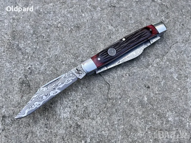 Сгъваем джобен нож Tombstone Stockman (от Roper Knives) RP0001DRB. 