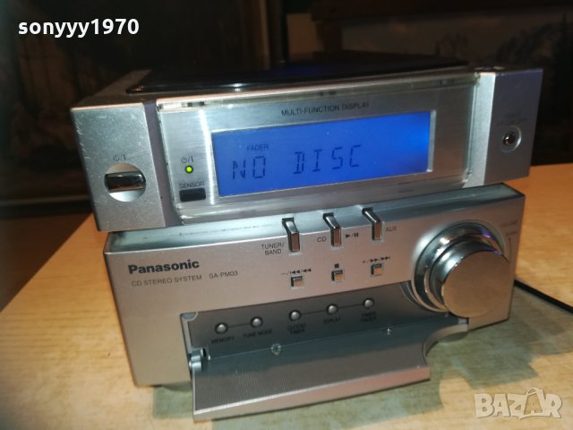panasonic cd tuner amplifier aux 1303211553, снимка 6 - Ресийвъри, усилватели, смесителни пултове - 32146335
