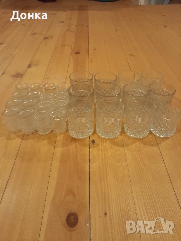 Стъклени чаши за уиски и ракия