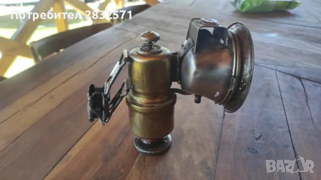 карбиден фар от началото на миналия век, снимка 4 - Антикварни и старинни предмети - 50382338