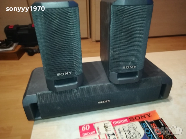 SONY X3-ЦЕНТЪР И ДВЕ КОЛОНИ-ВНОС SWISS 0209251401LCHERY, снимка 5 - Тонколони - 51579248