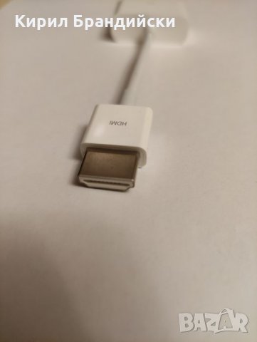 HDMI към DVI-D адаптер за монитор Apple, снимка 2 - Кабели и адаптери - 35257599