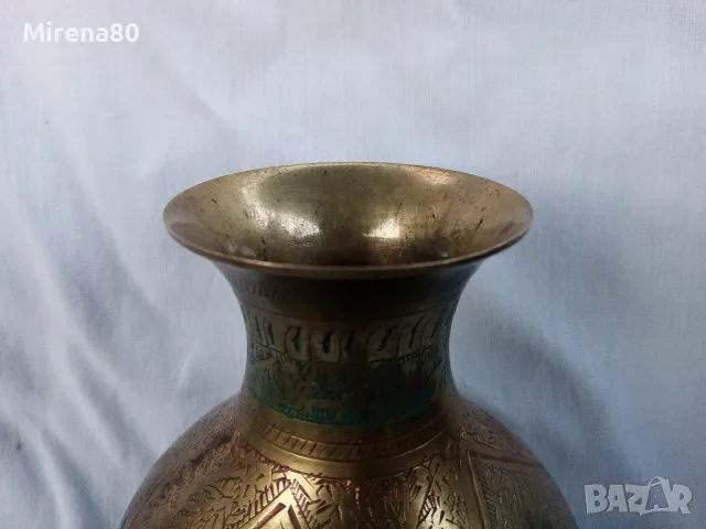 Бронзова ваза - нова !, снимка 2 - Вази - 56395971