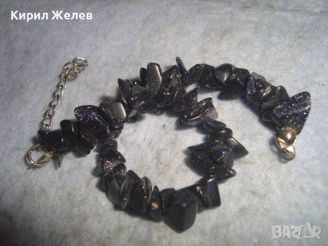 СКЪПОЦЕННА АРТ ГРИВНА от НАТУРАЛЕН АВАНТЮРИН КАМЪЧЕТА ХЕНД МЕЙД БИЖУ 30683