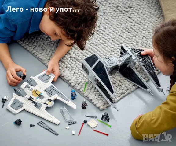 НОВО LEGO Star Wars 75348 - Мандалорски изтребител срещу Тай прехващач, снимка 8 - Конструктори - 48960127