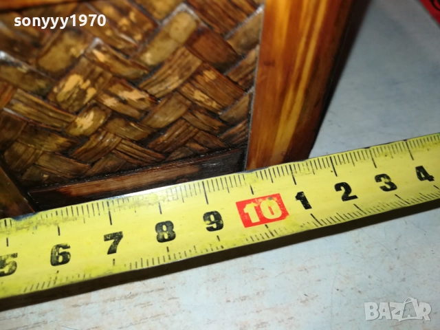 ПЛЕТЕНА РЕТРО КУТИЯ ЗА КОЛЕКЦИЯ 0509250942LCHERY, снимка 9 - Антикварни и старинни предмети - 51612130