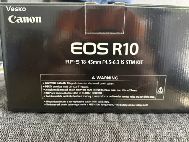 Canon R10+RF-S 18-45mm
