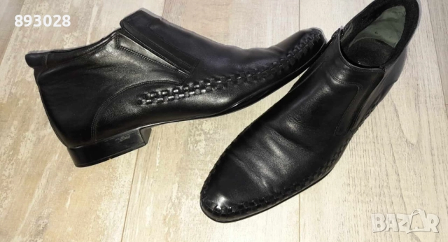 Мъжки зимни боти естествена кожа , снимка 2 - Мъжки боти - 51866401