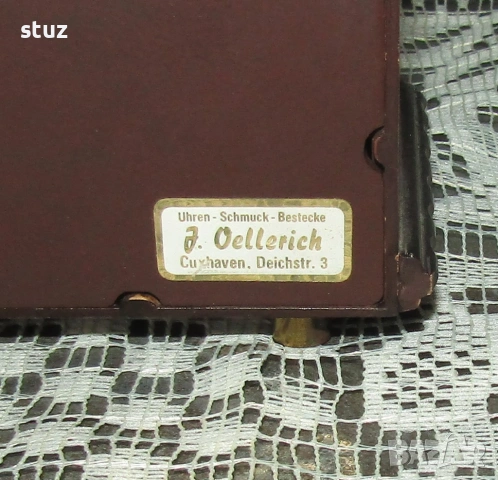 Немски настолен часовник Dugena, снимка 9 - Антикварни и старинни предмети - 54210887