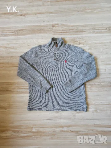 Оригинална мъжка блуза Polo by Ralph Lauren 1/2 zip