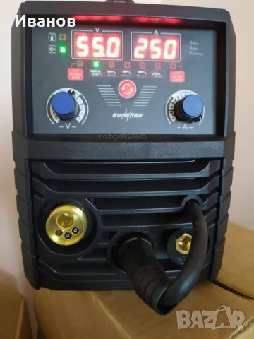 Синергичен телоподаващ апарат СПЕЦИАЛИЗИРАН за заварки на алуминий 250А, снимка 2 - Други машини и части - 48104201