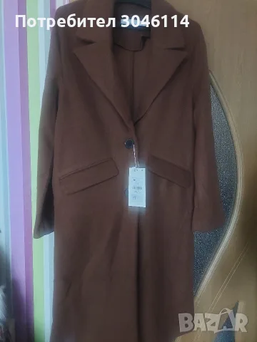 дамско палтоBERSHKA, снимка 2 - Палта, манта - 55830173