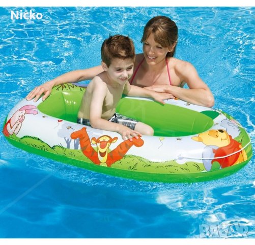 Детска лодка Мечо Пух, снимка 1 - Надуваеми играчки - 37547165