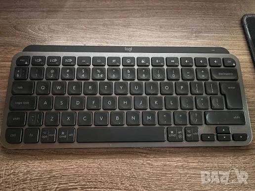 Клавиатура Logitech - MX Keys Mini, безжична, Graphite