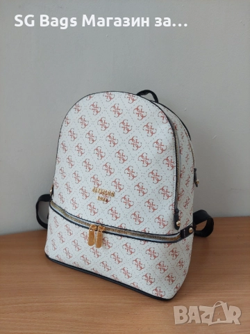 Guess дамска чанта тип раница дамска раница дамска раничка код 221, снимка 11 - Раници - 43958148