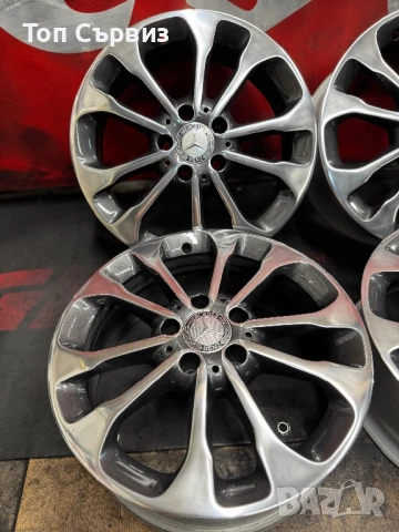 Алуминиеви джанти за Мерцедес, 17 цола, 5x112, снимка 6 - Гуми и джанти - 50950859