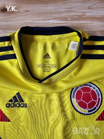 Оригинална тениска Adidas Climalite x Colombia National Football Team / Season 18 (Home), снимка 4 - Детски тениски и потници - 42072685