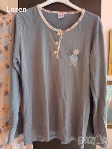 Пижама с 🍍🍍🍍 ананаси, снимка 5 - Пижами - 52546764