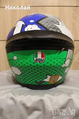 Каска AGV K1 Bang Multicolor, снимка 8 - Аксесоари и консумативи - 54059709