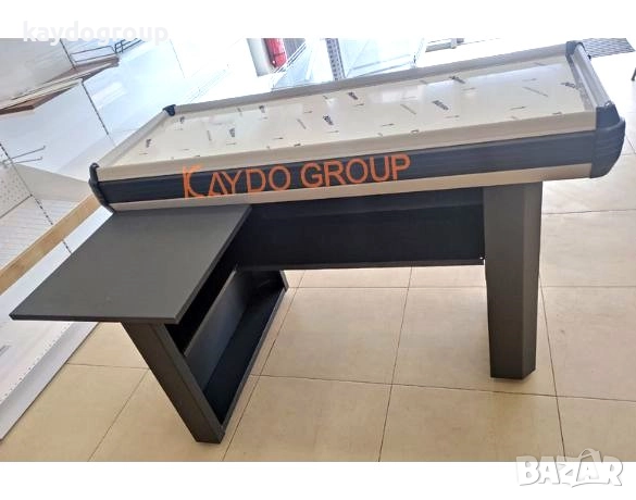 НОВО! Налични Касови модули / Каса за магазин 1,10м. х 0,90м RAL-7016 тъмно сив