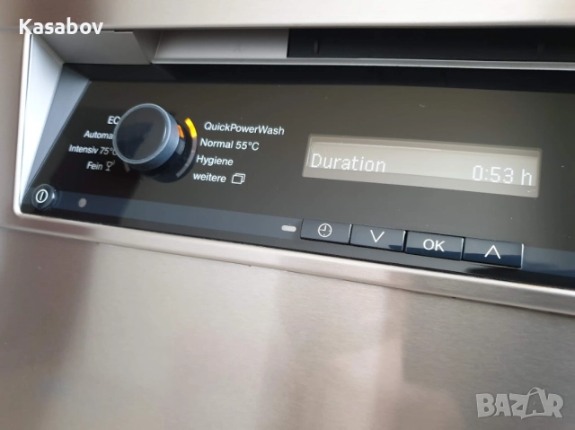 LED Wi-Fi Черно Инокс Miele Auto Open Съдомиялна - Частично Вграждане, снимка 3 - Съдомиялни - 52888342