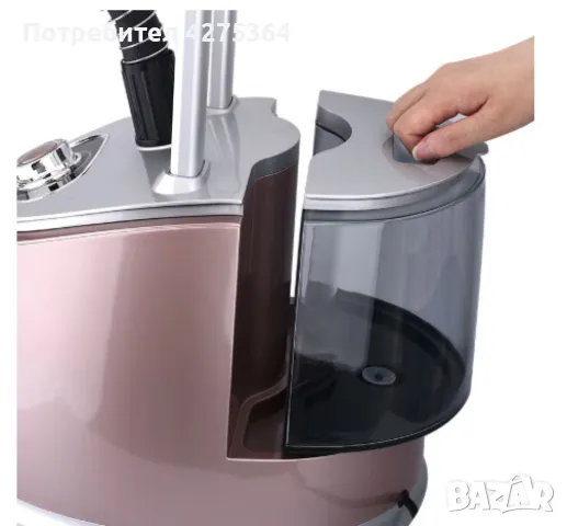 Уред за вертикално гладене с пара, Lexical LGR-1202, снимка 5 - Ютии - 49737534