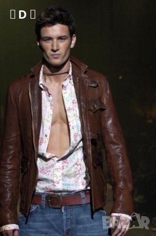 DSQUARED 2 оригинална риза  С, снимка 8 - Ризи - 44462196