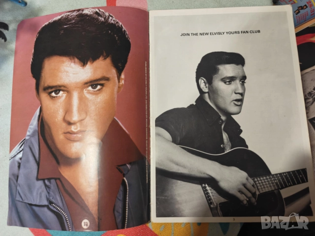 Elvis Presley-колекционерски списания от 80-те, снимка 5 - Китари - 52105830