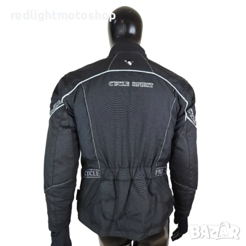 📌 5173 | Cycle Spirit | Мъжко текстилно мото яке | Размер M | 150 лв., снимка 3 - Аксесоари и консумативи - 50826129