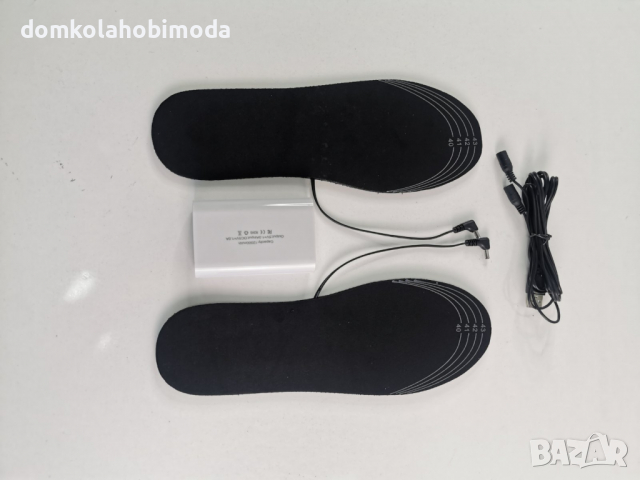 Универсални Подгряващи стелки за обувки, 36 до 44ти номер изрязват се по пунктир,С батерия, снимка 6 - Други - 36558385