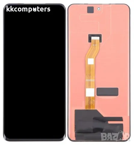 LCD Дисплей за Huawei Honor Magic 6 Lite / X9b / X50 (5G) 2023 / Тъч скрийн (БЕЗ РАМКА) / Черен / Ор