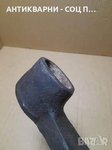 Соц Стар Ръчно Кован Търнакоп Инструмент., снимка 6 - Антикварни и старинни предмети - 49156509