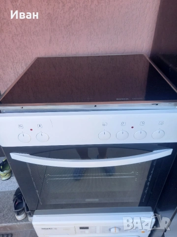 Фурна с котлони Бош , снимка 2 - Печки, фурни - 54319890