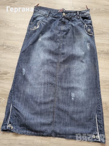 Дънкова пола , снимка 1