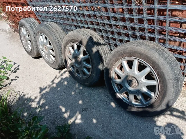 Гуми с джанти за WV sharan,seat, снимка 8 - Гуми и джанти - 55970582