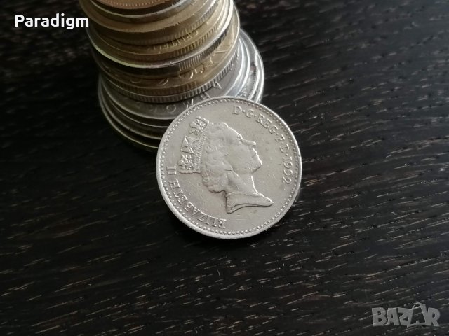 Монета - Великобритания - 10 пенса | 1992г., снимка 2 - Нумизматика и бонистика - 29146436