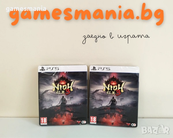 [ps5]! Супер Цена  ! Nioh 3 - Steelbook Edition / чисто НОВИ/ Експресна доставка