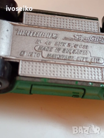  Бг Мачбокс BMW метална количка, снимка 4 - Колекции - 54016435