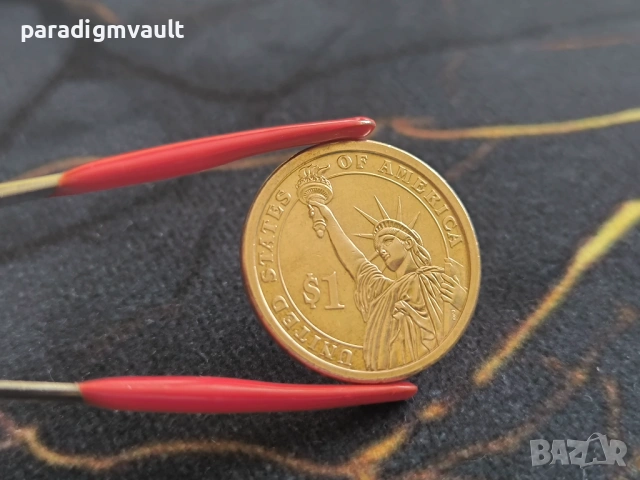 Монета - САЩ - 1 долар (Джеймс Мадисън) UNC | 2007г., снимка 2 - Нумизматика и бонистика - 54006997